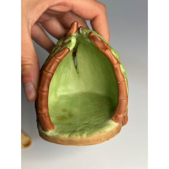 VTG Franklin Mint 1988 Safari Surprises 3.25" Lion Porcelain Figurine - Picture 5 of 8